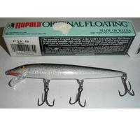 Rapala F11S Galleggiante Minnow Argento