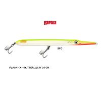 RAPALA FLASH X SKITTER 35 GR COL. SFC 22 CM ARTIFICIALE SPINNING PESCE SERRA