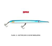 RAPALA FLASH X SKITTER NF AGUGLIA ARTIFICIALE SPINNING PESCE SERRA 35 GR CM 22