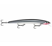 Rapala Artificiale Spinning MaxRap-Esca di Simulazione Aerodinamica per la Pesca in Mare-profondità di Nuoto 0.3, 0.3-0.9m-13cm/15g-Prodotta in Estonia-Live Baby Sea Bass Unisex-Adult, 13 cm / 15 g