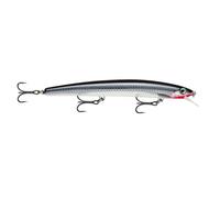 Rapala Artificiale Spinning MaxRap-Esca di Simulazione Aerodinamica per la Pesca in Mare-profondità di Nuoto 0.3, 0.3-0.9m-13cm/15g-Prodotta in Estonia-Live Baby Sea Bass Unisex-Adult, 13 cm / 15 g