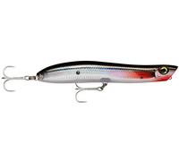 Rapala - Maxrap Walk'n Roll Fishing Edilizia ABS - Attilo Mer e Acqua di inondazione libera - Profondità di nuoto superficiale - Taglia 10 cm / 13G - Made in Estonia - Flake Silver