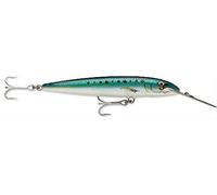 Rapala Pesca Artificiale Spinning Countdown Magnum-Esca Finta di Simulazione per Mare in Legno Abachi Resistente-profondità di Nuoto 4.5, 4.5-5.4m-14cm/36g-Sardine Unisex-Adult, Sardine, 14 cm / 36 g