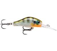 Rapala - Pesca Lure Shadow Rap Fat Jack - Costruzione di plastica - Pesca d'acqua dolce galleggiante - Profondità di nuoto 3m - Dimensioni 4 cm / 4G - Prodotto in Estonia - Blue Gill