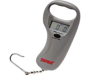 Rapala - Pratica Bilancia Digitale da Pesca Sportsman Digital Scale per Peso Massimo di 25 kg, Schermo di Facile Lettura e Peso in Kg/Lb - Lunga Autonomia - Attrezzatura da Pesca Professionale - Nero
