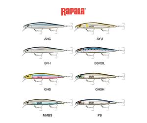 RAPALA PRECISION EXTREME MAVRIK SW 110 - AZIONE: SLOW SINKING, LUNGHEZZA (MM): 110, PESO (GR): 16, COLORE: RH