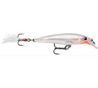 Rapala Ra5800002 Esca con Ganci N. 4/5, Profondità di Nuoto 1.2-1.8m, 10cm Dimensioni, Ghost di Vetro