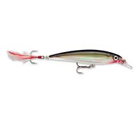 Rapala Ra5800010 Esca con Ganci N. 4/5, Profondità di Nuoto 1.2-1.8m, 10cm Dimensioni, Argento