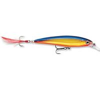 Rapala Ra5800035 Esca con Ami N. 6/7, 0.9-1.5m di Profondità di Nuoto, 8cm Dimensioni, Argento Olografico