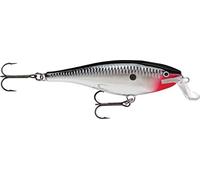 Rapala - Esca con Ami Due N. 3/0, 1.5-2.7m di Profondità di Nuoto, 14cm Dimensioni, Cromo