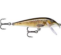 Rapala Ra5817002 Esca con Ami Due N. 10, 0.9-1.8m di Profondità di Nuoto, 5cm Dimensioni, Trota Marrone Dal Vivo