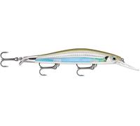 Rapala - Esca da Pesca Artificiale Spinning RipStop Deep - Esca di Simulazione per Pesca in Acqua Dolce e Profonda con Doppio Labbro - Prof. di Nuoto 2.4-2.9m - 12cm/15g - Prodotta in Estonia - Carbon