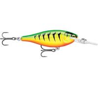 Rapala - Shad rap élite pesca esca Balsa costruzione (senza piombo) - esca in acqua dolce galleggiante - profondità di nuoto 2,7 m - dimensioni 5,5 cm / 7g - fatto in Estonia - Tiger di fuoco dorato