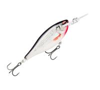 Rapala - Shad rap pesca ad esca Balsa costruzione (senza piombo) - esca in acqua dolce galleggiante - profondità di nuoto 2,7 m - taglia 5,5 cm / 7g - fatto in Estonia - Roach dal vivo dorato