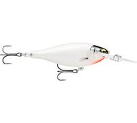 Rapala - Shad rap pesca ad esca Balsa costruzione (senza piombo) - esca in acqua dolce galleggiante - profondità di nuoto 2,7 m - dimensioni 5,5 cm / 7g - Made in Estonia - Gilded Ghost