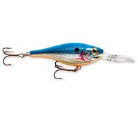 Rapala Shad Rap Rattlin' Suspending 07 Fishing Lure, 2.75-inch, Silver Blue by