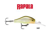 RAPALA SHADOW RAP FAT JACK - 4 - AZIONE: FLOATING, LUNGHEZZA (MM): 40, PESO (GR): 4.0, COLORE: HAY