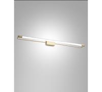 Fabas Luce Applique LED Rapallo ottone IP44 80 cm