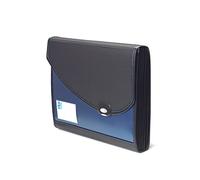 Rapesco 0679 Portadocumenti Classificatore a Soffietto, A4+ / Protocollo, 7 Scompartimenti, Blue