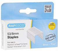 Rapesco 0752 Punti Galvanizati 53/8 mm, Confezione da 2000