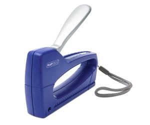 Rapesco 0955 Germ-Savvy Antibacterial, T8-Lite Staple Tacker with 300 13/6mm Sta