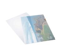 Rapesco 1105 ECO Cut Flush Folders, A4, Transparent, Pack of 25