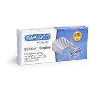 Rapesco Punti galvanizzati 1235 Tipo 923/6 mm Professionali – Confezione da 1000