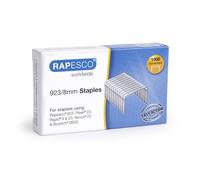 Rapesco 1236 Punti Galvanizzati Professionali Tipo 923/8 mm, Confezione da 1000