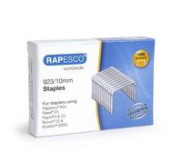 Rapesco 1237 Punti Galvanizzati Professionali Tipo 923/10 mm, 1000 Punti