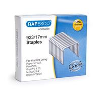 Rapesco 1240 Punti Galvanizzati 923/17 mm, Tipo 23, Confezione da 1000