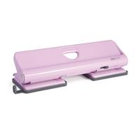 Rapesco 1347 720 Perforatrice a 4 Fori, Fora fino a 22 Fogli, Rosa