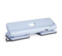 Rapesco 1348 720 Perforatrice a 4 Fori, Fora fino a 22 Fogli, Celeste
