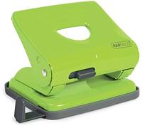 Rapesco 1361 Perforatrice a 2 Fori 825 in Metallo, Fora fino a 25 Fogli, Verde