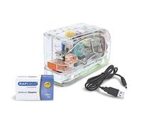 Rapesco Cucitrice Automatica 1450 626EL USB/Batteria 1000 punti 26/6 mm capacità 15 fogli Trasparente