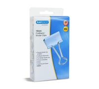 Rapesco 1490 Molle Fermacarte 19 mm, Azzurro Celeste, Confezione da 80
