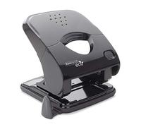 Rapesco 1523 ECO X5-30ps Perforatrice a 2 Meno Sforzo, Capacita 30 Fogli, Nero
