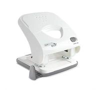 Rapesco 1524 ECO X5-30ps Perforatrice a 2 Meno Sforzo, Capacita 30 Fogli, Bianco