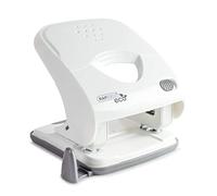 Rapesco 1526 ECO X5-40ps Perforatrice a 2 Meno Sforzo, Capacità 40 Fogli, Bianco