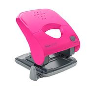 Rapesco 1527 X5-40ps Perforatrice a 2 Fori con Meccanismo Facile, Capacità 40 Fogli, Fucsia