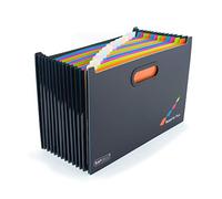 Rapesco 1552 Supafile Plus Portadocumenti a Soffietto A4+ con 13 Tasche