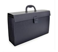 Rapesco 1555 Cartella Portadocumenti Espandibile con 19 Scompartimenti, A4+, Nero