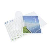 Rapesco 1591 ECO Cartella per Progetti, A4, Bianco, Confezione da 10