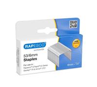 Rapesco 53/6mm Chiodi Per Graffettatrice Heavy Duty Scatola 2.000
