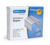 Rapesco 1241 Punti Galvanizzati Professionali Tipo 923/20 mm, Confezione da 1000