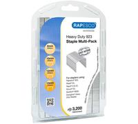 RAPESCO 923 Resistente Galvanizzato Metallo Graffette Confezione Multipla 3200