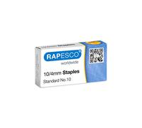Rapesco AP510VZ3 Punti Galvanizzati Tipo 10/4 mm, Confezione da 1000