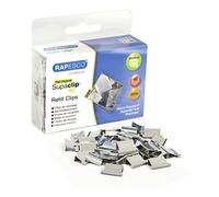Rapesco CP20040S Supaclip 40 Clips, Acciaio Inossidabile, Scattola da 200