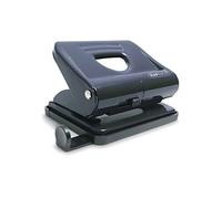 Rapesco PF820MB1 Perforatrice a 2 Fori 820 in Metallo, Fora fino a 22 Fogli, Nero
