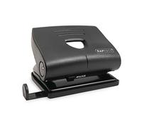Rapesco Perforatrice a 2 Fori PF8700B1 Germ-Savvy Antibatterico, 22 fogli, Nero