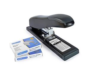 Rapesco, pinzatrice resistente HD 100 Cucitrice con punti metallici Black